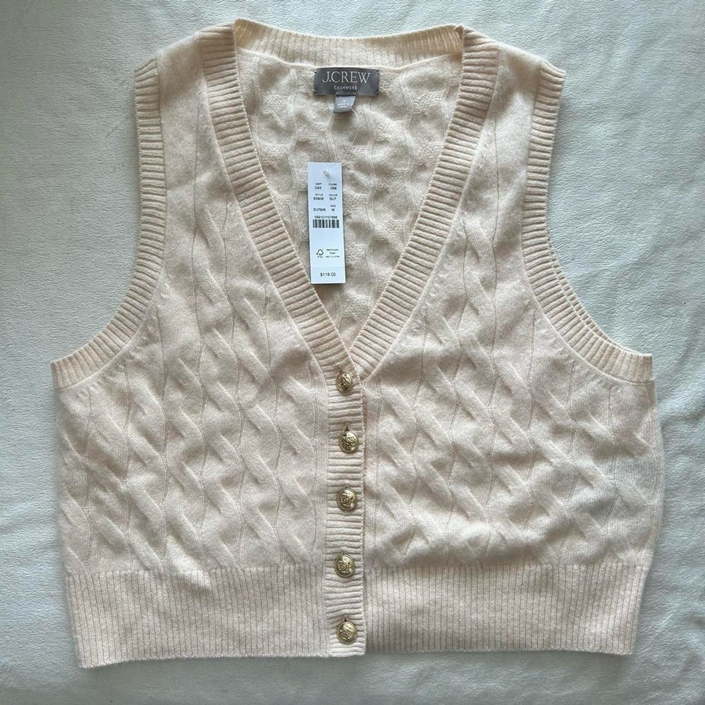 J.Crew Cashmere Sweater Vest